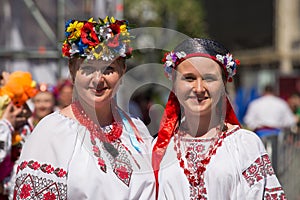 Parade Victory on May 9, 2013 Kiev, Ukraine