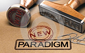 Paradigm change, new theory