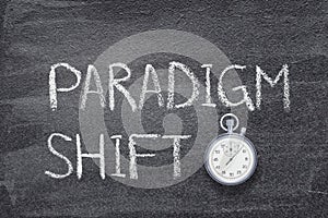 Paradigm shift watch photo