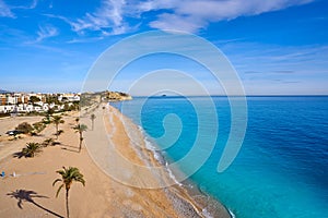 Paradis or Paraiso beach playa in Vila Joiosa photo