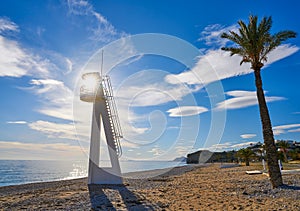 Paradis or Paraiso beach playa in Vila Joiosa photo