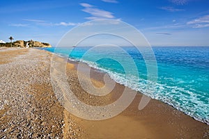 Paradis or Paraiso beach playa in Vila Joiosa photo