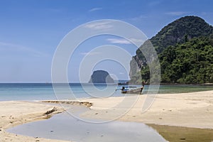 Paradise beach at Koh Mook Island, Thailand