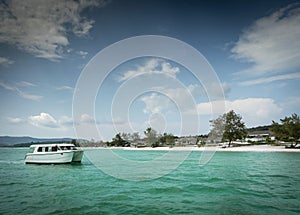 Paradise beach in koh rong island near sihanoukville cambodia coast