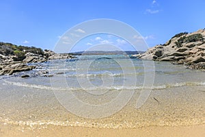 Paradise beach in Sardinia coast, Italy