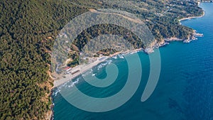 Paradise beach. Thassos Island, Greece