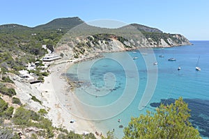A paradise called Cala d`Hort, Ibiza.