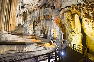 Paradise cave at Phong Nha-Ke Bang National Park, UNESCO World Heritage Site in Quang Binh Province, Vietnam