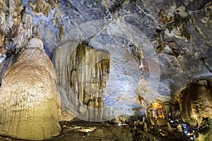 Paradise cave at Vietnam
