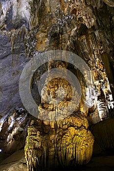 Paradise cave Vietnam impressive limestone formations