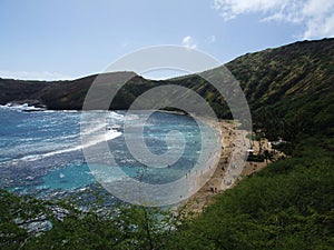 Paradise at Hanauma Bay, Oahu, Hawaii