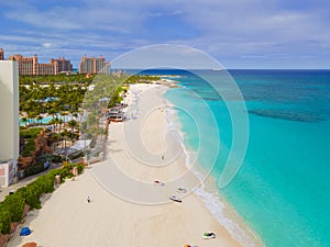 Paradise Island aerial view, Bahamas