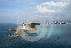 Paradise Island Lighthouse And Nassau Harbour