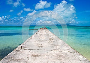 Paradise jetty, Japan