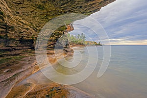 Paradise Point Sea Cave Lake Superior