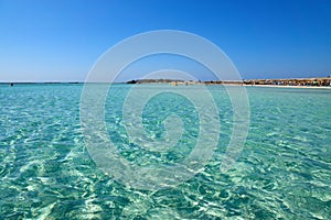 Paradisiac beach in Greece