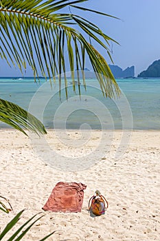 Paradisiac beach of Koh Phi Phi