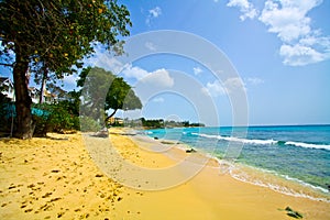 Paradisiac White sand beach