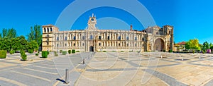 Parador de Leon building in Spanish town Leon photo