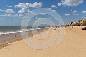 Parador de Mazagon beach in Moguer, Huelva Andalusia, Spain. photo