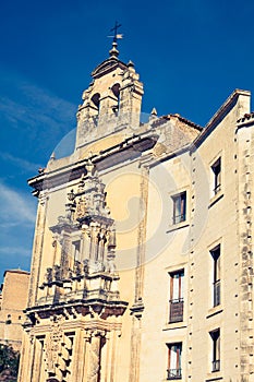 Parador nacional of Cuenca in Castille La Mancha, Spain. photo