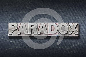 Paradox word den