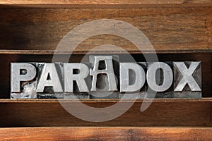 Paradox word tray