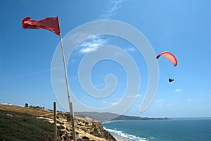 paragliders at Torrey Pines gliderport