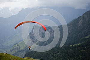 Paragliding photo