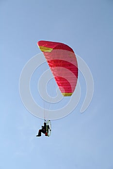 The paragliding