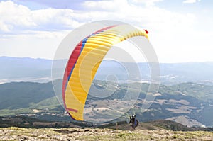 Paragliding