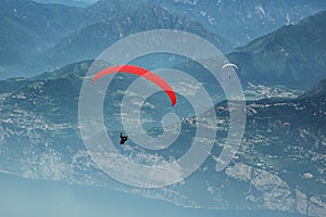 Paragliding in The Alps