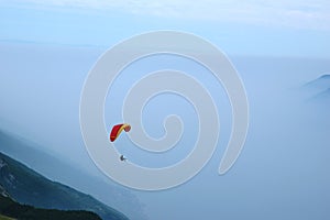Paragliding in The Alps