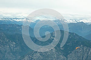 Paragliding in The Alps