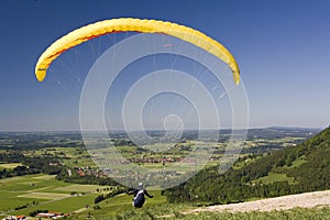 Paragliding in Bavaria, Buchenberg