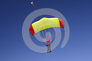 Paragliding duo