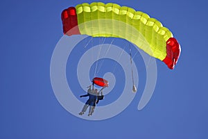 Paragliding duo