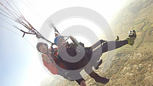 Paragliding, extreme sport
