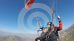 Paragliding, extreme sport