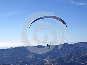 Paragliding from Itrabo in Andalucia, Spain