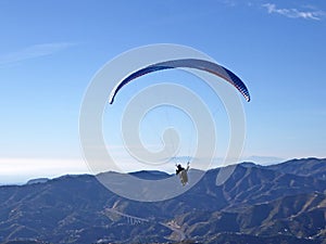 Paragliding from Itrabo in Andalucia, Spain photo