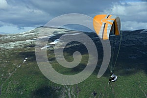 Paragliding in Norway