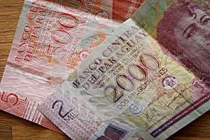Paraguayan money, Guaranies photo