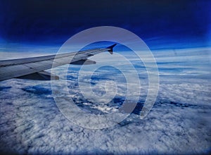 Parallel with clouds