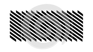 Parallel Diagonal Lines Pattern, Abstract Striped Background, vector design Generative AI