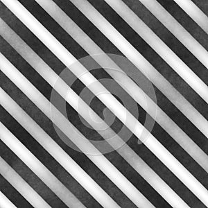 Parallel Gradient Stripes. Abstract Geometric Background Design. Seamless Monochrome Pattern