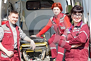 Paramedic professional team