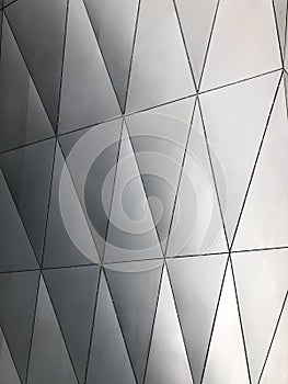 Parametric Aluminium Panels. Facade Cladding. photo