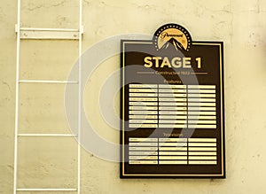 Paramount Studios Pictures, Stage 1 Features, Hollywood Tour on the 14th August, 2017 - Los Angeles, LA, California, CA