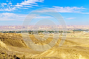 Paran and the Arava desert landscape